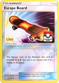 Escape Board (122 156) (League Promo Staff) [Sun & Moon: Ultra Prism] Sale