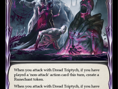 Dread Triptych [U-CRU142-RF] Unlimited Rainbow Foil Online