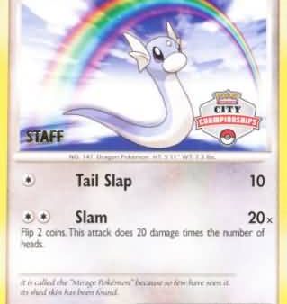 Dratini (91 146) (City Championship Promo Staff) [Diamond & Pearl: Legends Awakened] Hot on Sale