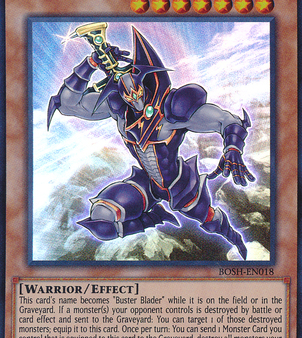 Buster Blader, the Destruction Swordmaster [BOSH-EN018] Ultra Rare Online