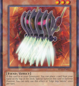 Edge Imp Sabres [SP15-EN022] Shatterfoil Rare on Sale