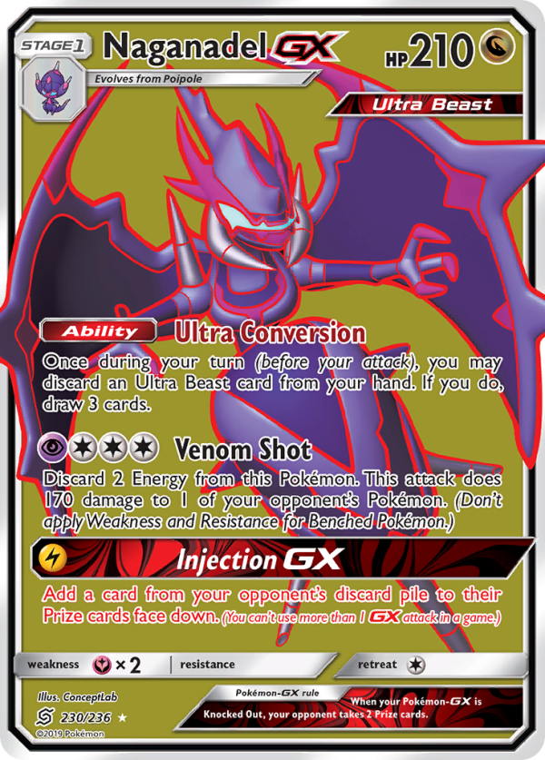 Naganadel GX (230 236) [Sun & Moon: Unified Minds] on Sale