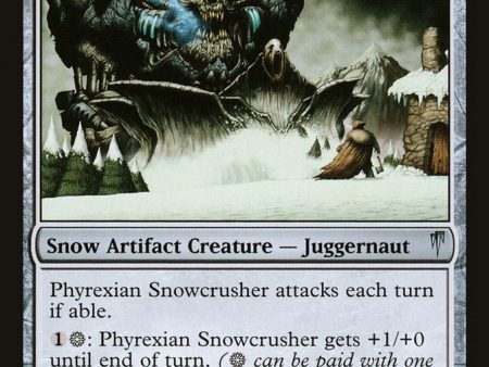 Phyrexian Snowcrusher [Coldsnap] on Sale