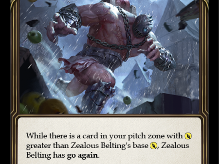 Zealous Belting (Red) [U-MON293-RF] Unlimited Rainbow Foil Online