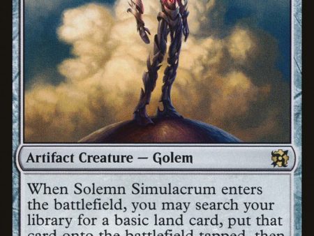 Solemn Simulacrum [Duel Decks: Elves vs. Inventors] For Sale