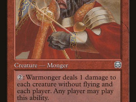 Warmonger [Mercadian Masques] Sale