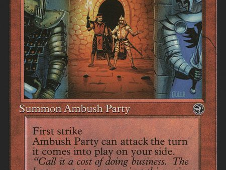 Ambush Party (Eron Flavor Text) [Homelands] Cheap