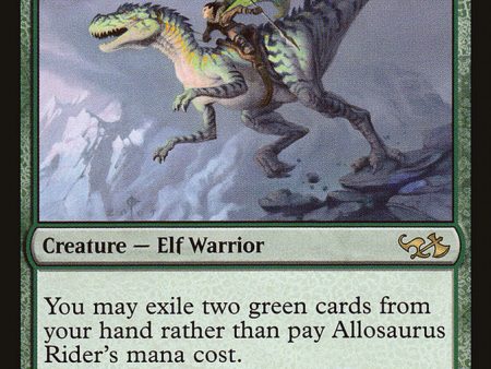 Allosaurus Rider (Elves vs. Goblins) [Duel Decks Anthology] Online now