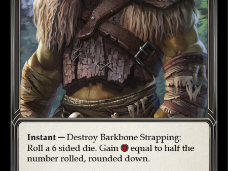 Barkbone Strapping [RNR005-C] (Rhinar Hero Deck)  1st Edition Normal Cheap