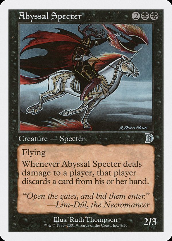 Abyssal Specter [Deckmasters] Online Hot Sale