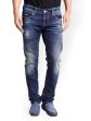 Rookies Men Dark Blue Slim Fit Jeans For Discount