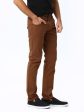 Peter England Men Rust Brown Slim Fit Jeans For Discount