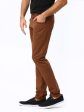 Peter England Men Rust Brown Slim Fit Jeans For Discount