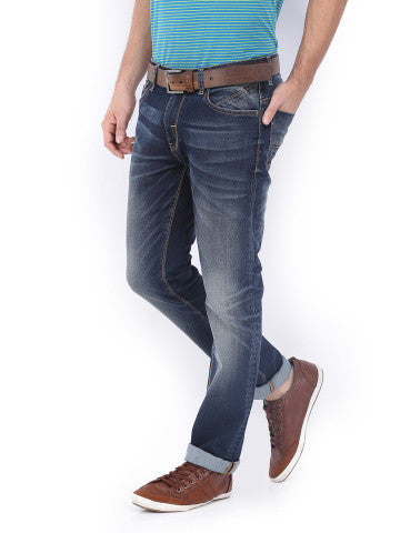 POE Men Blue Antony Slim Fit Jeans For Discount