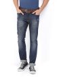 POE Men Blue Deep Slim Fit Jeans Online Sale