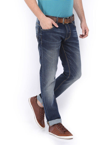 POE Men Blue Antony Slim Fit Jeans For Discount