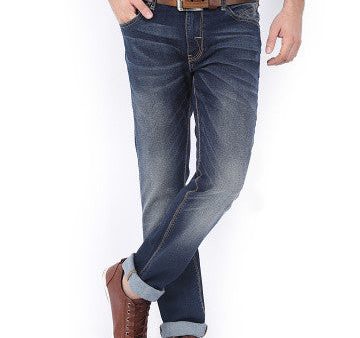 POE Men Blue Antony Slim Fit Jeans For Discount