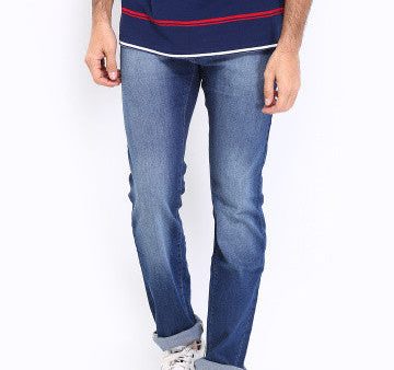 Pepe Jeans Men Blue Holborne Regular Fit Jeans Online